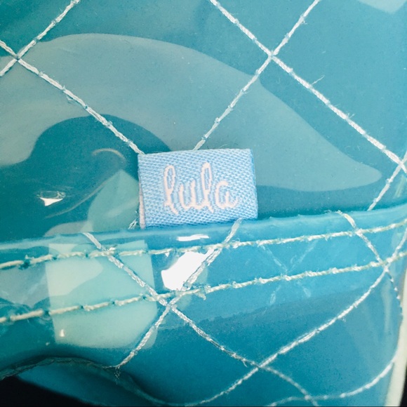 Lula Clear summer beach tote bag with Pouch - Picture 3 of 3